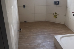 Badsanierung mit Vinylbodenverlegung